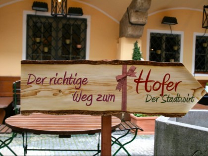 Photo: Hofer Der Stadtwirt